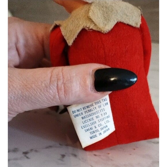 Vintage Elf Knee Hugger Pixie Figure Sakai & Co Ltd Japan Red Green 4" - Picture 6 of 8